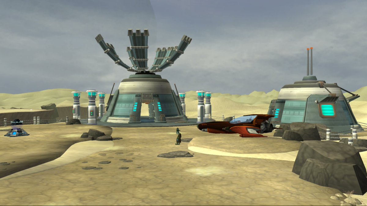 mi bro vive en el desierto de ratchet y clank 2