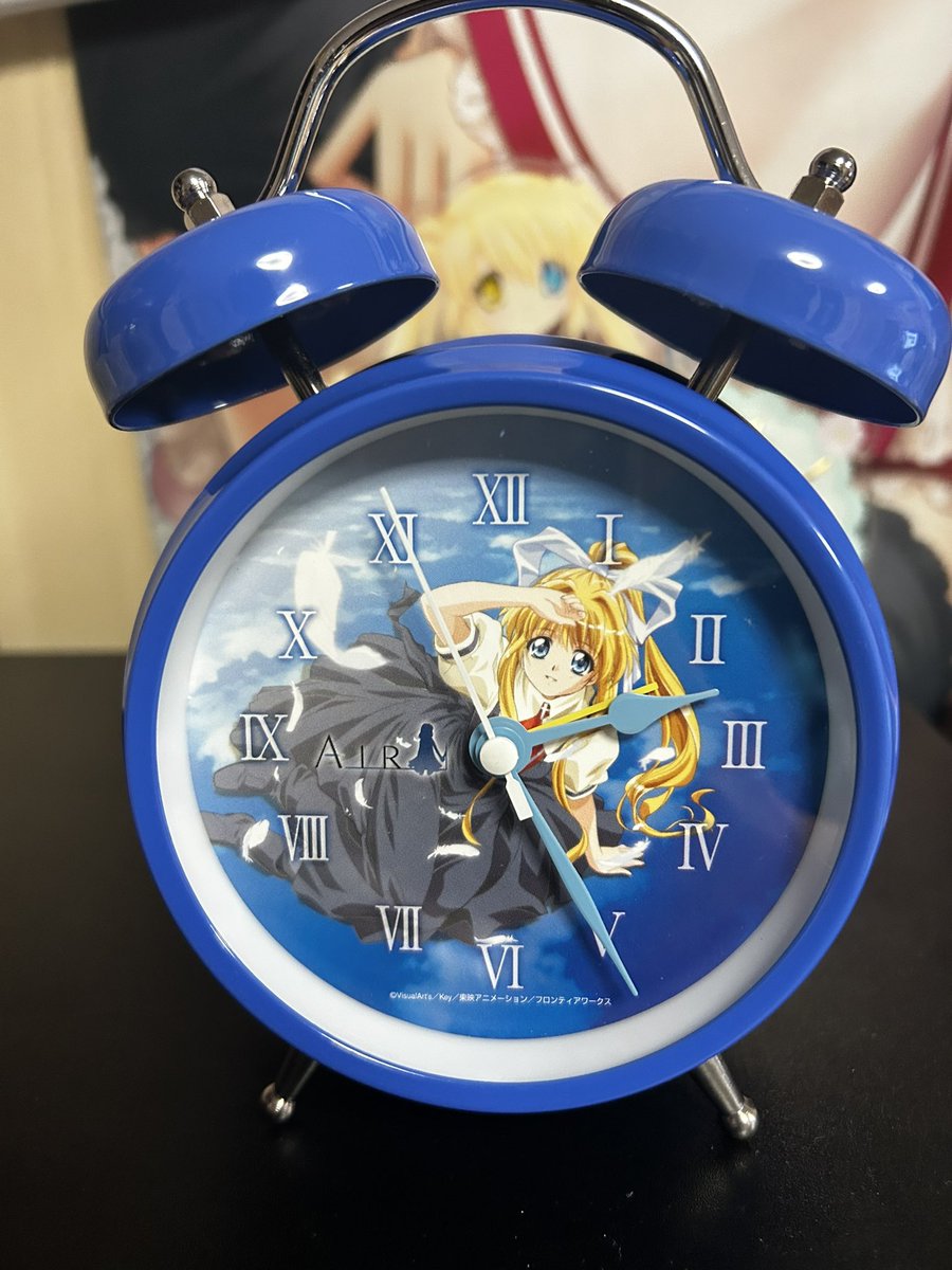 20日目 劇場版AIR 神尾観鈴目覚まし時計です！ 音声入りの目覚まし時計