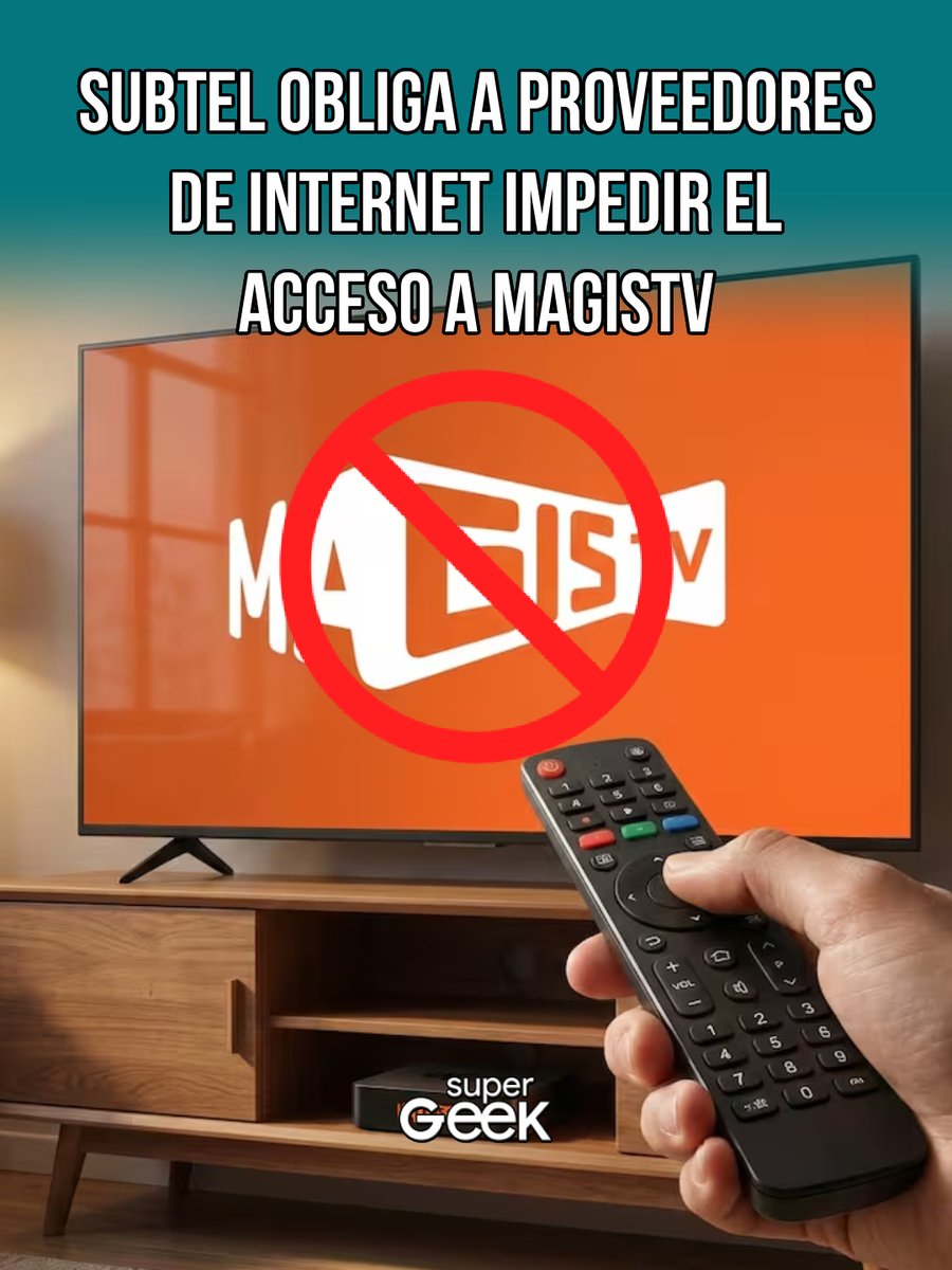 supergeekcl's tweet photo. En un máximo de cinco días 😵
#subtel #magistv
https://t.co/aCiv7qZPn8 https://t.co/n3BczEWB2f