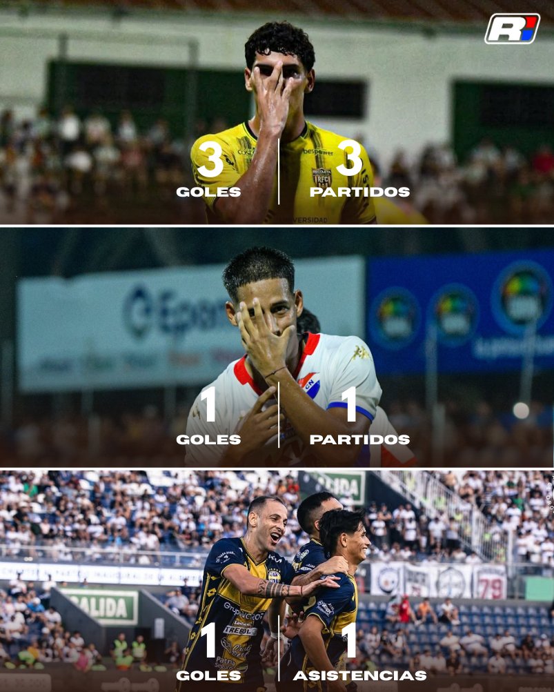 ⚫️⚪️ ¡El GRAN ARRANQUE de los CANTERANOS de #OLIMPIA! 🌟

▶️ Los canteranos juveniles del decano atraviesan un gran momento el Apertura 2026.

– Allan Wlk: ¡3 GOLES en 3 PARTIDOS!
– Hugo Benítez: ¡1 GOL en 1 PARTIDO!
– Pedro Zarza: ¡1 GOL y 1 ASISTENCIA! 

⁉️¿Opiniones?