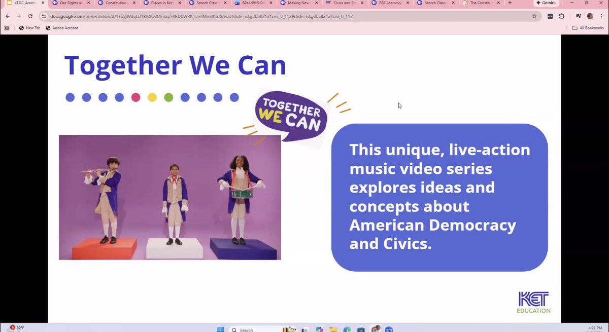 What a great session by <a href="/KET/">KET</a> for <a href="/Promise_Leaders/">Promise Leaders</a> of <a href="/KEDCGrants/">KEDC Grants</a>! We learned amazing resources that can be used to teach civics, history, and even technology!