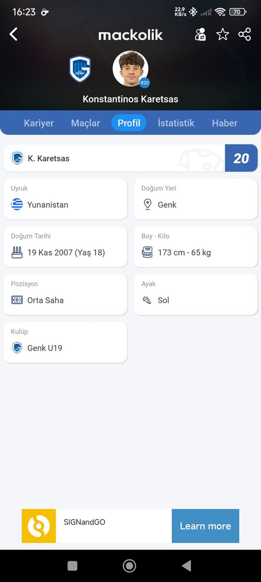 #oulai ye 40-50 milyon verene kadar   <a href="/GalatasaraySK/">Galatasaray SK</a>  al karetsasi ver o parayı hem 10 numaran olsun mertens yerine hemde her türlü bonservisini 2 ye katlasin hemde 18 yaşında