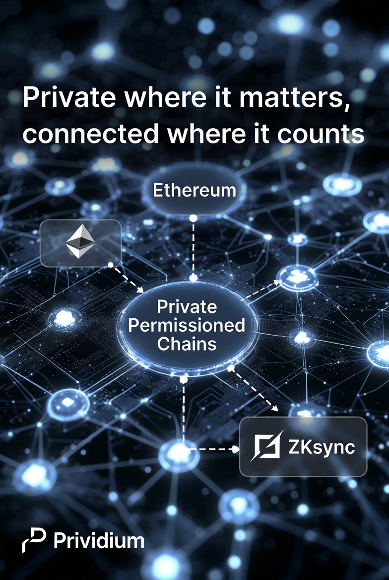 ShahFilsoof's tweet photo. Banks no longer have to choose between full privacy and real Web3 connectivity. #Prividium solves exactly that:
permissioned private chains where banks and enterprises keep complete control over their data and access, yet anchor every transaction to #Ethereum via ZK proofs ... https://t.co/4oeb1WnF2E