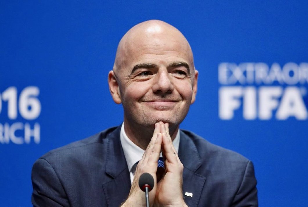 🇷🇺⚽️ | AHORA: El presidente de la FIFA, Gianni Infantino, pide levantar la prohibición de participar en los torneos de fútbol de Rusia: "Esta prohibición no ha logrado nada, sólo ha creado más frustración y odio".