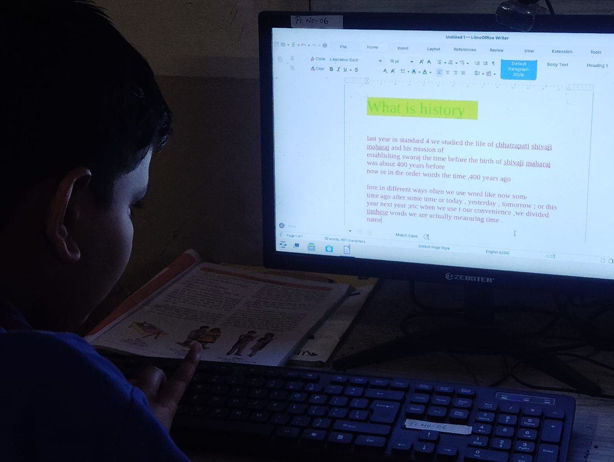 apnipathshalain's tweet photo. Student writing history… sounds great, right? 😄
https://t.co/3Pf12jhUX1

#ApniPathshala #StudentLife #LearningByDoing #FutureReady #PODLearning https://t.co/lBW8A6bhRT