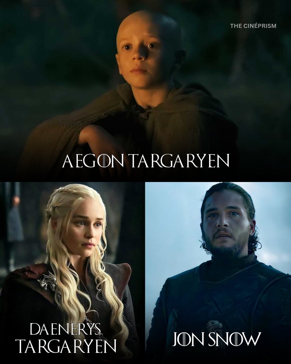 Aegon Targaryen (aka Egg) is the great-great-grandfather of Jon Snow and the great-grandfather of Daenerys Targaryen.