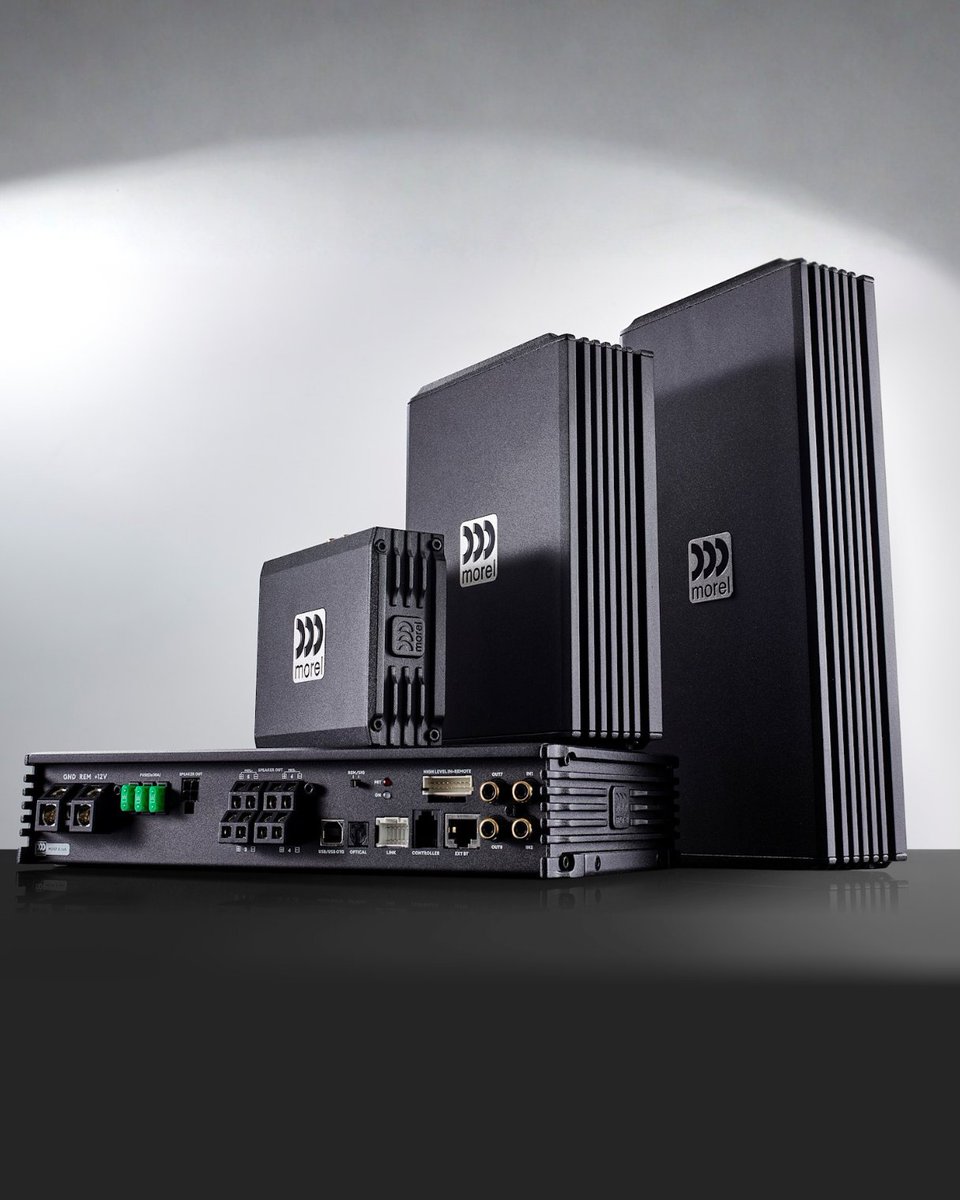 MorelHiFi's tweet photo. Morel’s MDSP DSP Amplifier Series delivers unmatched performance, flexibility, and clean power up to 80W × 4 + 165W × 4 RMS, engineered for modern vehicle systems and precise tuning control. Explore MDSP - link
#MorelHiFi #MDSP #DSPAmp #carauio https://t.co/YPH389fT6F