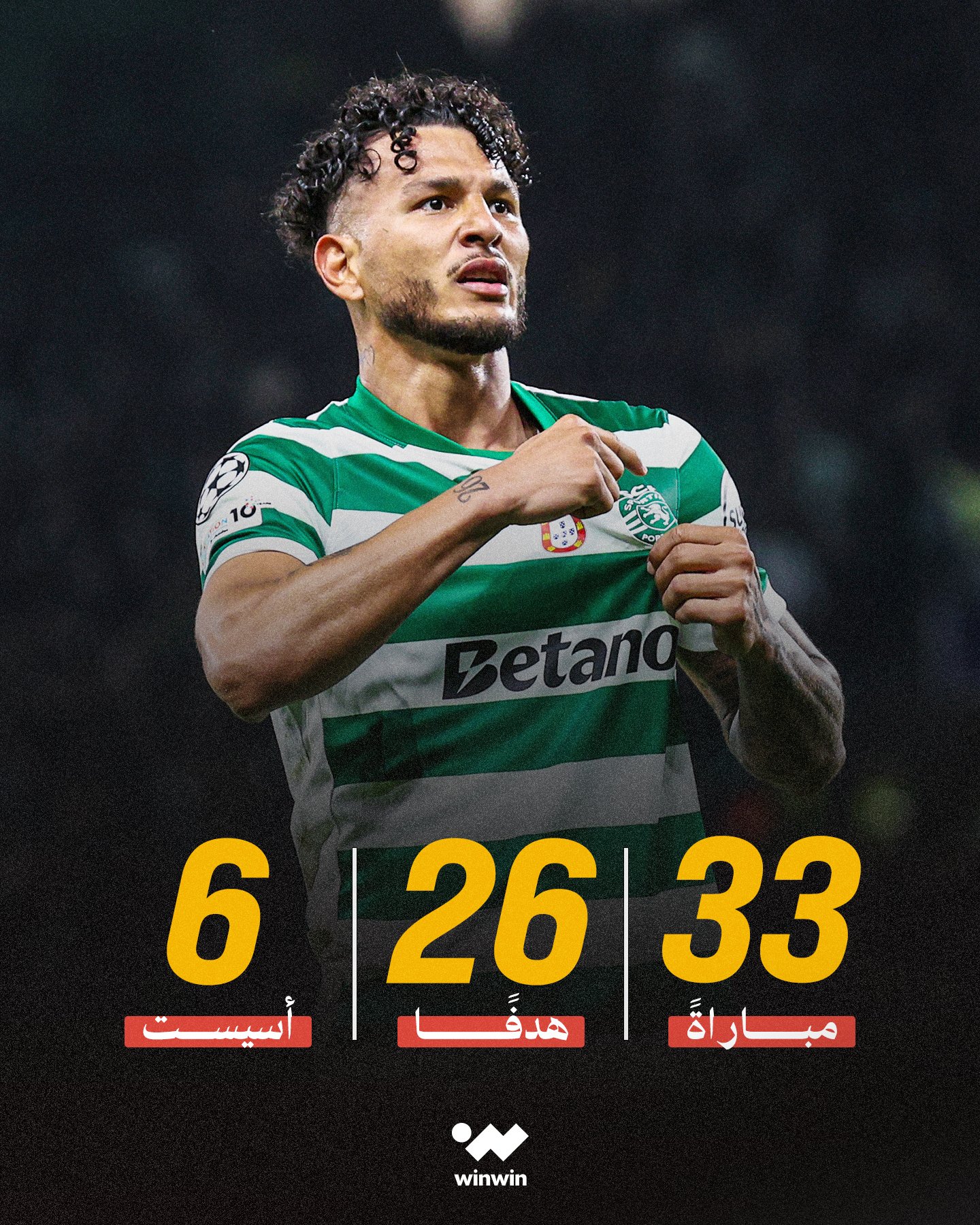 الكولومبي لويس سواريز يقدّم موسمًا مذهلاً مع سبورتيغ لشبونة، مستلهمًا طريقه من أسطورة أوروغوايانية تحمل نفس الاسم 