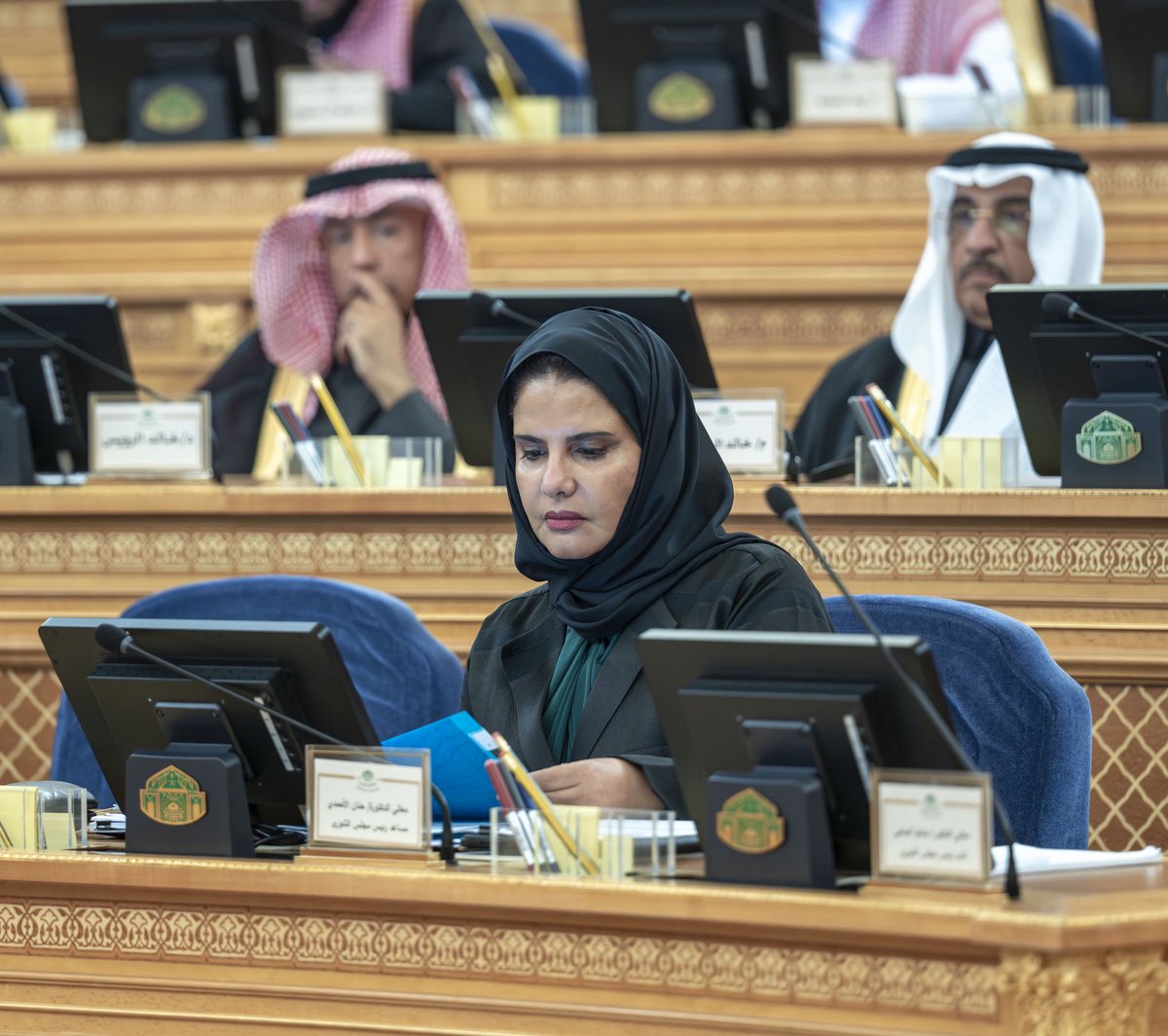 ShuraCouncil_SA's tweet photo. جلسة #مجلس_الشورى العادية الحادية والعشرون للسنة الثانية من الدورة التاسعة والمنعقدة برئاسة معالي نائب رئيس المجلس الدكتور مشعل بن فهم السُّلمي. https://t.co/L2LEjCQPgv