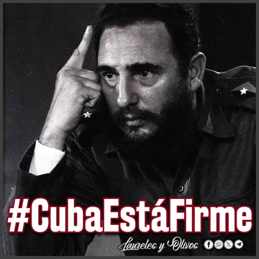 Fue la unión la que nos salvó, la que nos levantó cuando todo parecía imposible. De ese abrazo  nació la fuerza para enfrentar al imperio más poderoso y seguir de pie.  La Revolución no es pasado: late en cada uno de nosotros, y mientras ese latido exista, #CubaEstáFirme