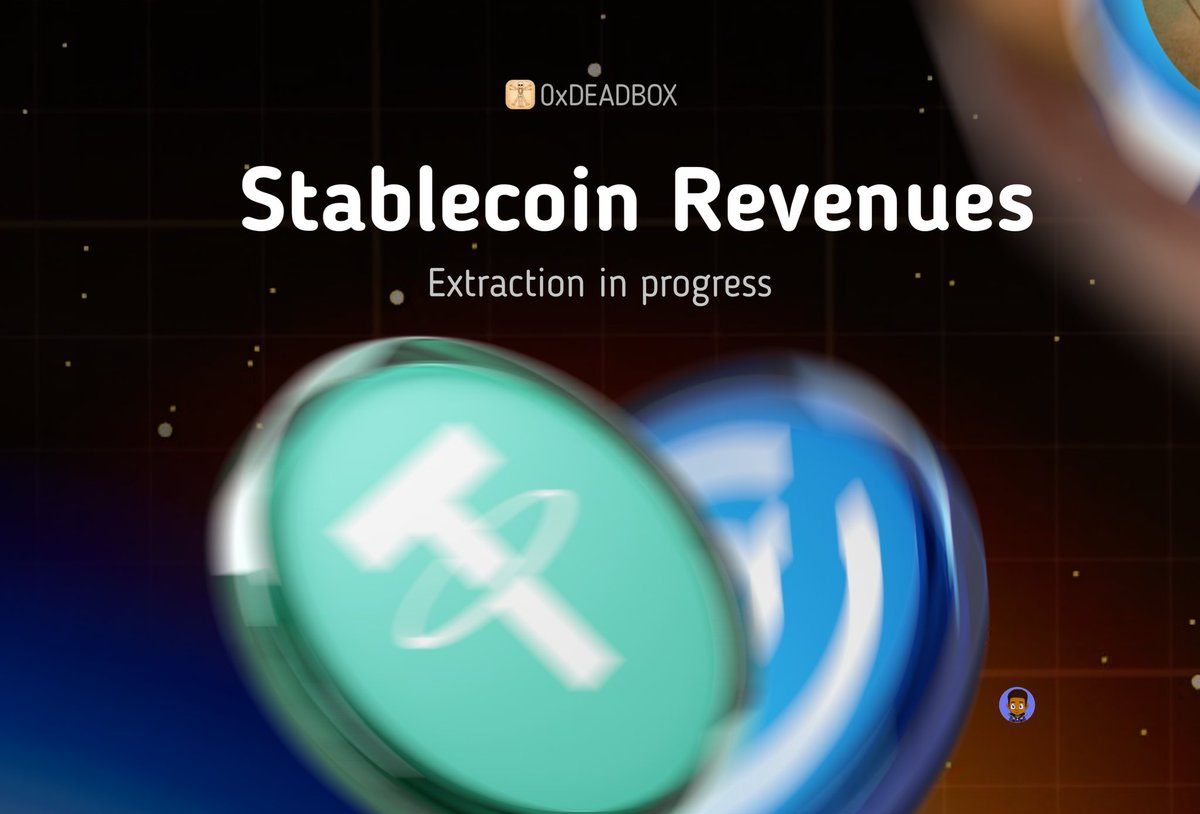 Ledjendmac's tweet image. Stable coins are the back bone of crypto with over $8 trillion worth of it transacted last year.

That is roughly about $372m made in revenue from fees.

But yet none has gone back to the people making these transactions.

Below, is a better way to gain from stablecoins.
