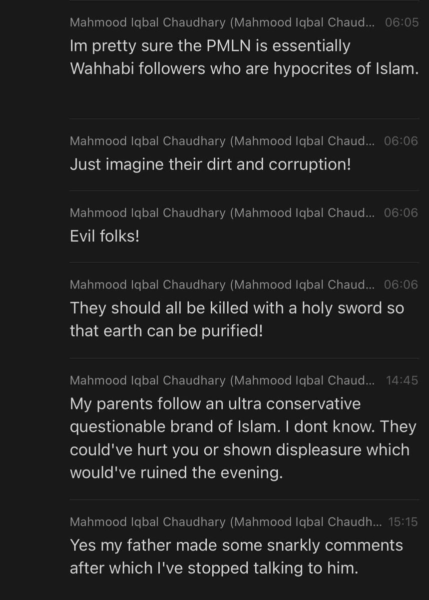 This is crazy!
Ahsan Iqbal's son says his family worships the devil. He is probably right.