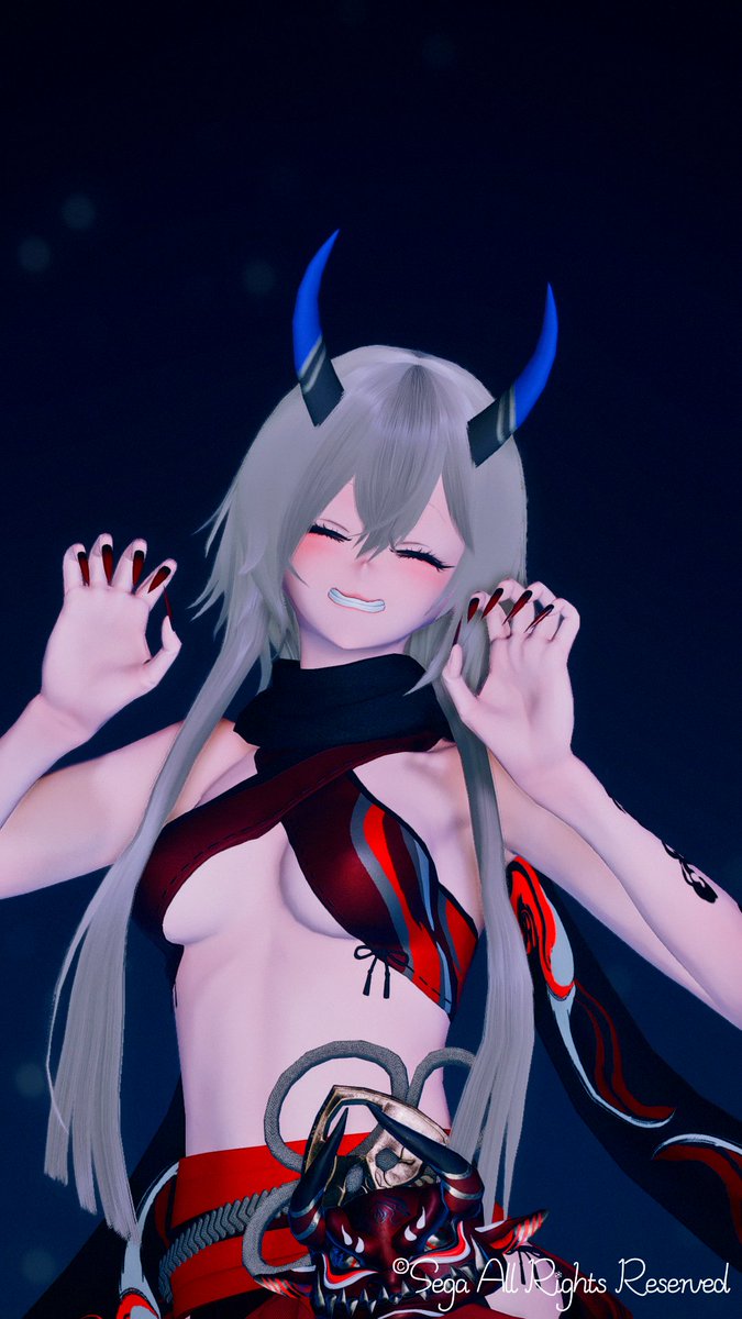 節分ですね
新衣装の鬼コーデで撮りました
#メンテの日なのでssを貼る 
#PSO2NGS 
#PSO2NGS_SS