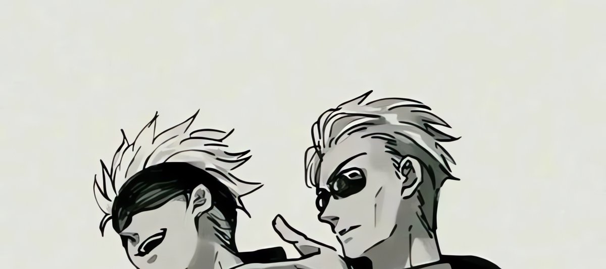 DragonBall43ver's tweet photo. Gojo and Nanami
Jujutsu Kaisen