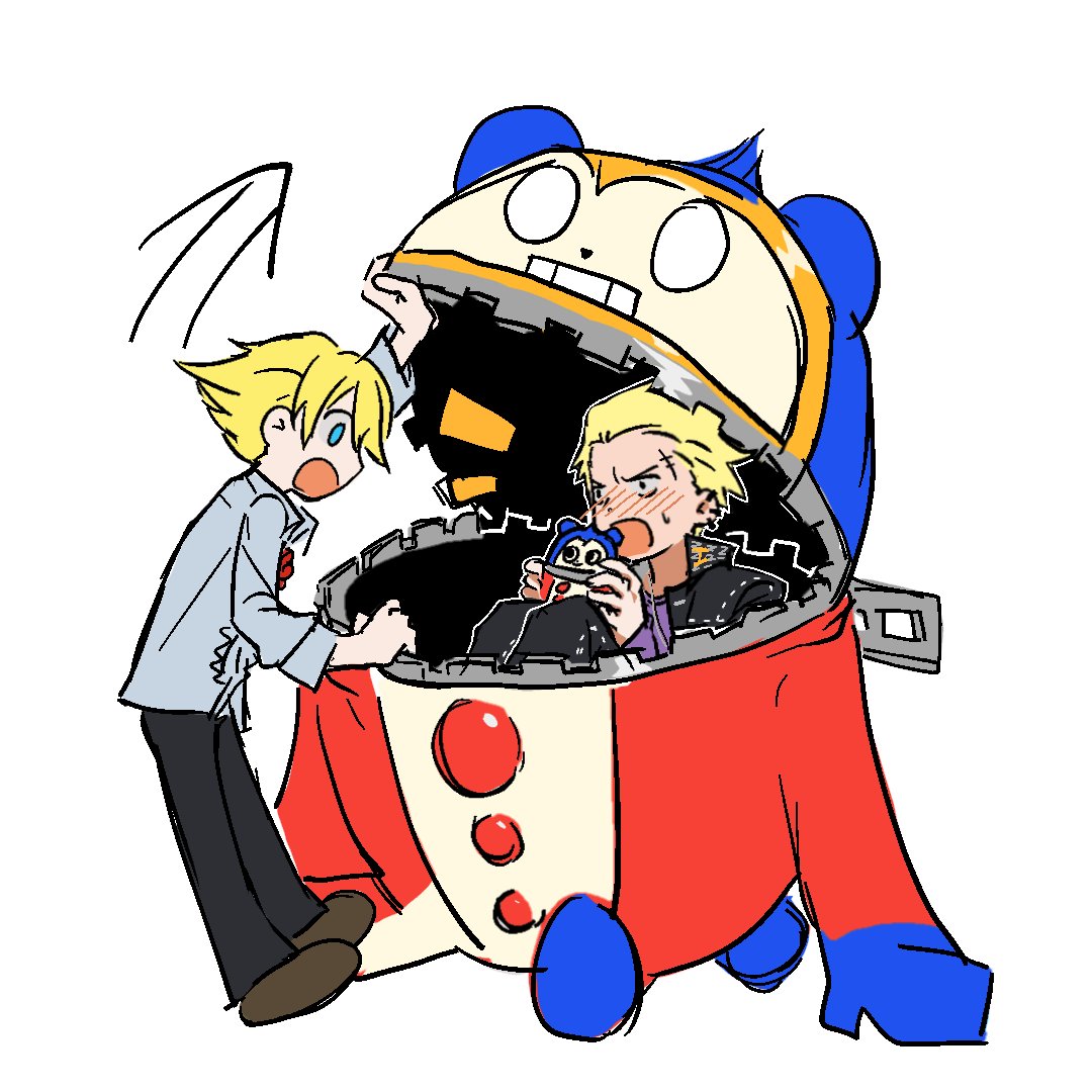 flyKiller33's tweet image. 被发现了！#persona4 #kuma #巽完二