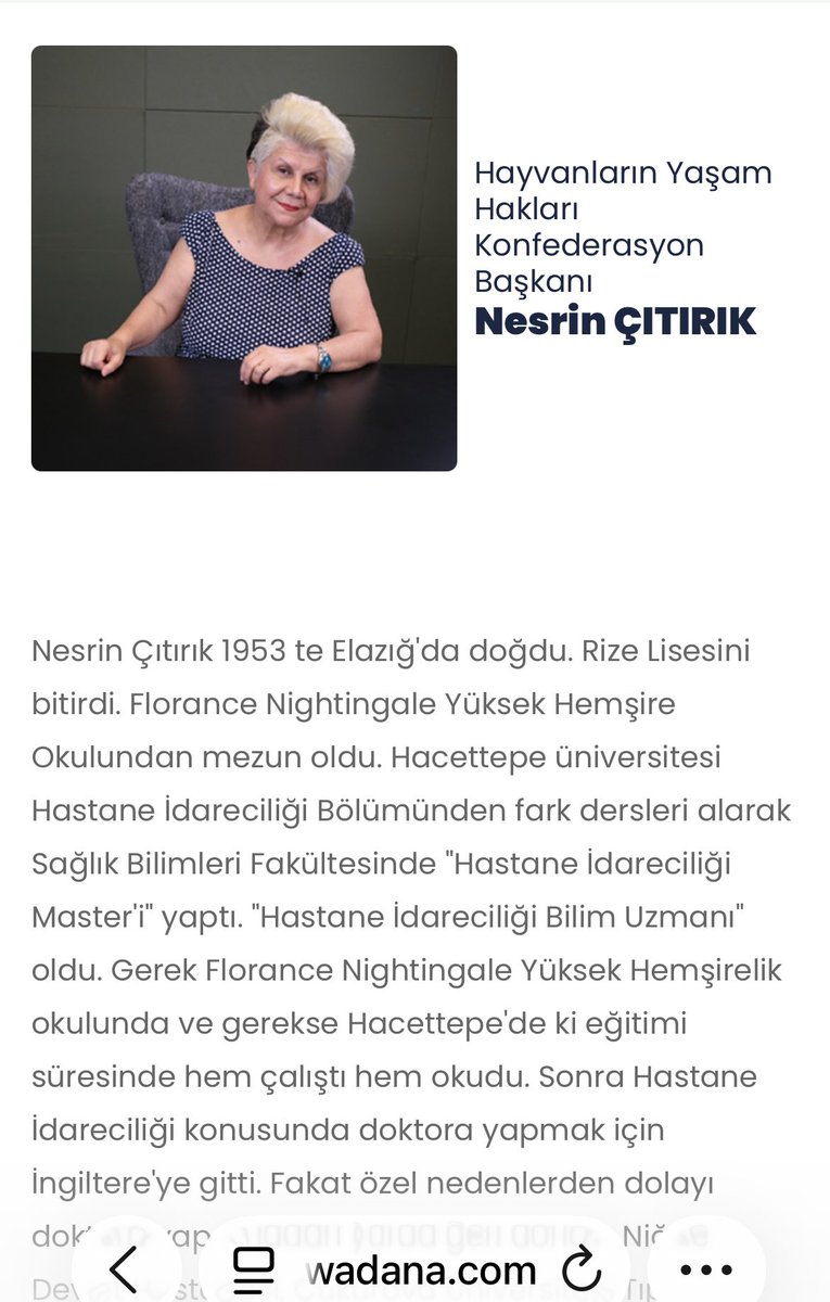 Adana'da yeni doğmuş bebeklerin ölü doğduğunu söyleyerek aileleri kandırıp bebekleri ABD'ye sattığı iddia edilen başhemşirenin Nesrin Çıtırık olduğunu, Nesrin Çıtırık'ın sonrasında Haytap ve Haykonfed isimli köpek derneklerini kurarak Türkiye'de başıboş köpek savunuculuğu