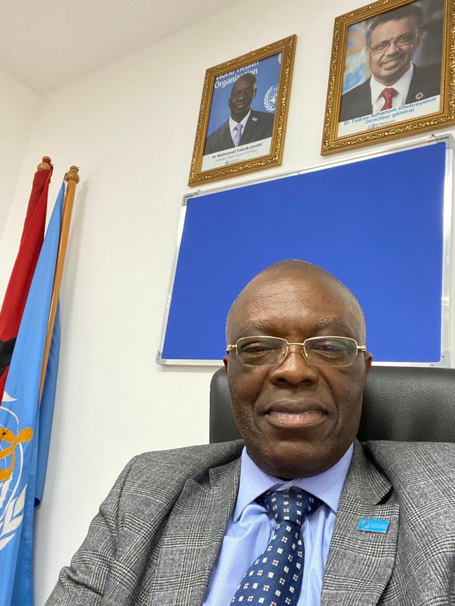 Great to be back in Bissau and continue my mission to backstop ⁦<a href="/GuineOms/">OMS - Guiné-Bissau</a>⁩ . I was met with the good news about successful introduction of RTS,S malaria vaccine in five high burden malaria regions. ⁦<a href="/WHO/">World Health Organization (WHO)</a>⁩ will remain steadfast in tackling malaria