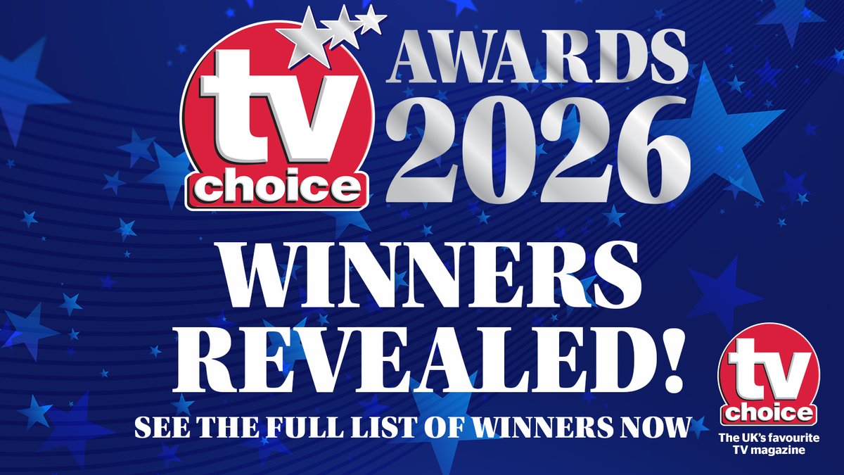 bellamagazineUK's tweet photo. What a night! ✨ The 2026 #TVChoiceAwards winners have been revealed. Check out the full list - https://t.co/AuCRvY2m1B and stay tuned for highlights. Thanks for voting, Bella fans! #AwardsSeason https://t.co/mAJnbjGz7K