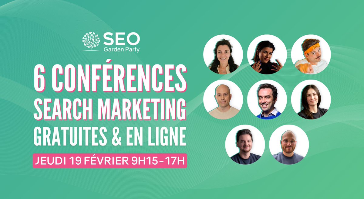 abondance_com's tweet photo. La @seogardenparty fera son grand retour le jeudi 19 février 2026 !

A l'occasion de ce nouveau webinaire en ligne 100 % gratuit proposé par @linksgarden, retrouvez 6 conférences autour du Search Marketing, animés par des pointures du secteur.

Au programme :

1️⃣ Wikidata : la couche informationnelle qui structure Google, les LLM et le SEO contemporain, par @NellyDarbois
2️⃣ Gagne 100h/mois en SEO avec des MCP personnalisées, par @DeborahAchour
3️⃣ Ask Me Anything spécial commercial, par Enzo Colucci
4️⃣ Sous le capot de ChatGPT : la mécanique réelle de l’IA de recherche, par Olivier de Segonzac (@resoneo) 
5️⃣ Les entités nommées en SEO et leur impact sur le GEO, par Emmanuel de Vauxmoret
6️⃣ Citations IA & backlinks : les nouveaux leviers pour être vu (et choisi), par Erwan Peau Dit Taillis & @jouy_iris

Pour plus d'infos 👉 https://t.co/9XOCH9oiqI