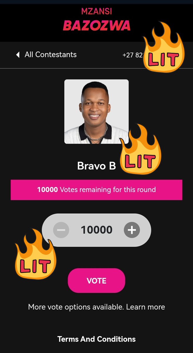 LisaGumede2's tweet photo. Bravo B voters please upgrade DSTV as opposed to buying votes.
#BBMzansiBazozwa #BBMzansi #BBMzansi6 #BravoB https://t.co/pjn7Gn0ic3