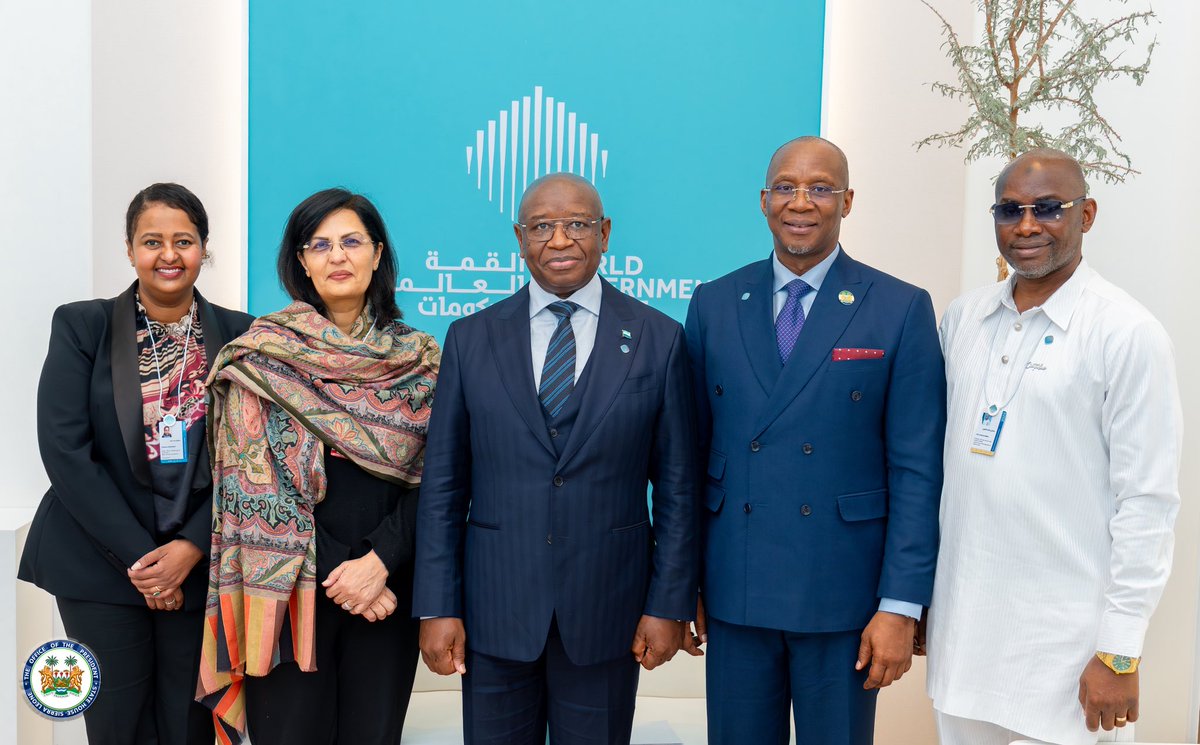 Julius Maada Bio tweet media