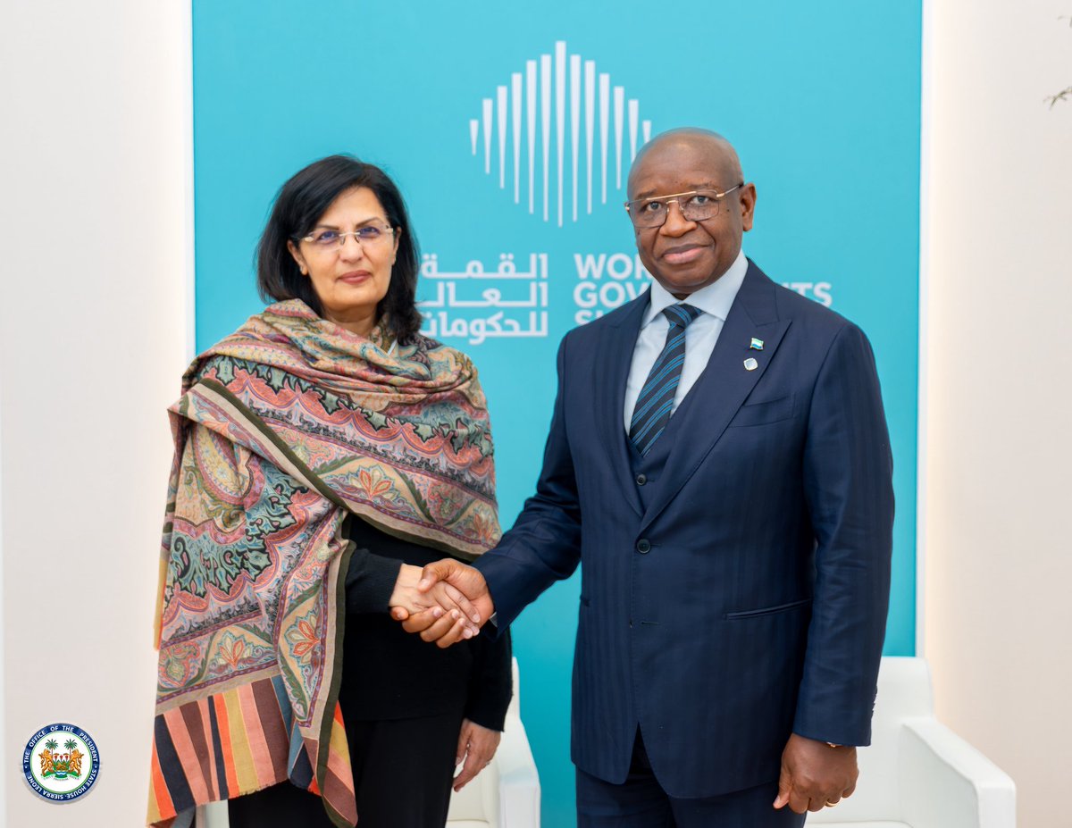 Julius Maada Bio tweet media