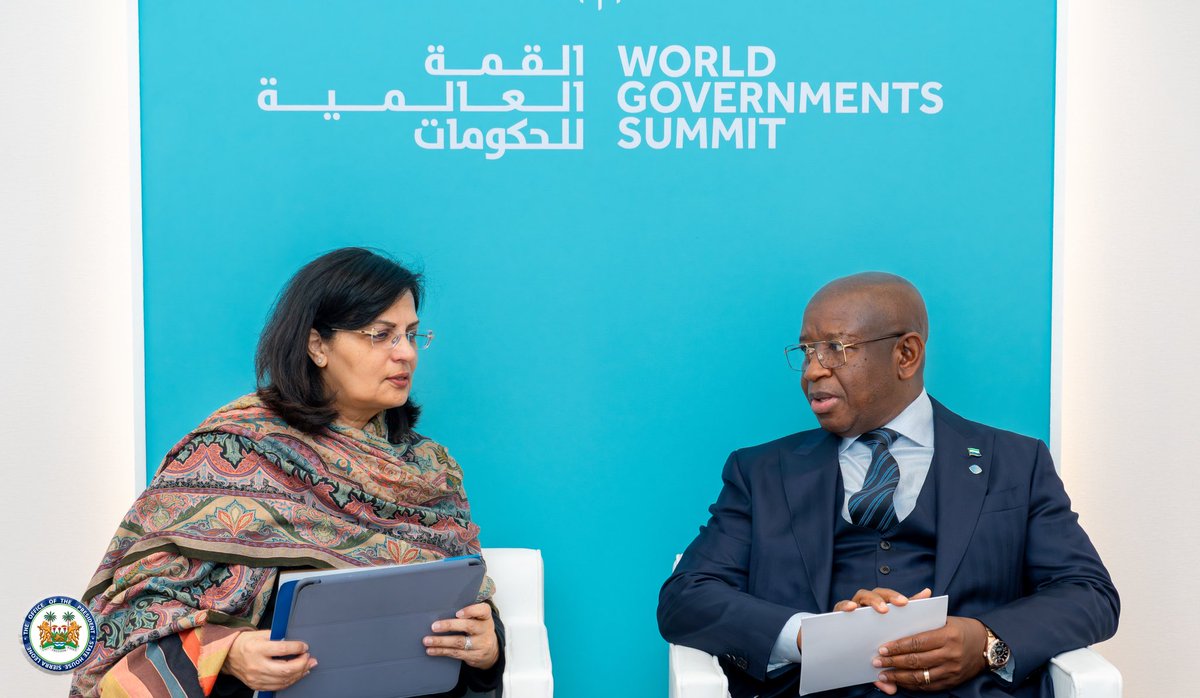 Julius Maada Bio tweet media