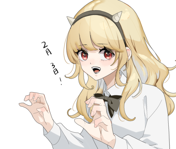 「ワンドロとか思ったら2時間かかりました。みなさんどうやってるんだ…。線画描かない」|九目のイラスト