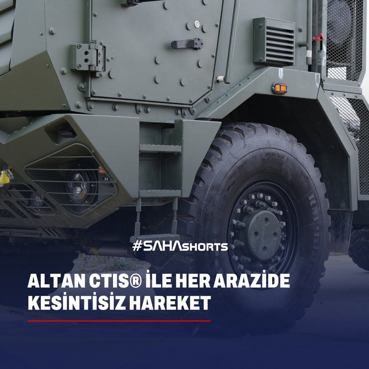 sahaistanbul's tweet image. Altan Hidrolik: ALTAN CTIS®

🔺 Kabin içinden lastik basıncı ayarı sunarak her türlü arazide kesintisiz hareket kabiliyeti sağlar.

🔺 Suya ve zorlu iklimlere dayanıklı yapısıyla, sızıntıları otomatik gidererek operasyonel güvenliği artırır.

🔗 İzlemek için tıklayın.