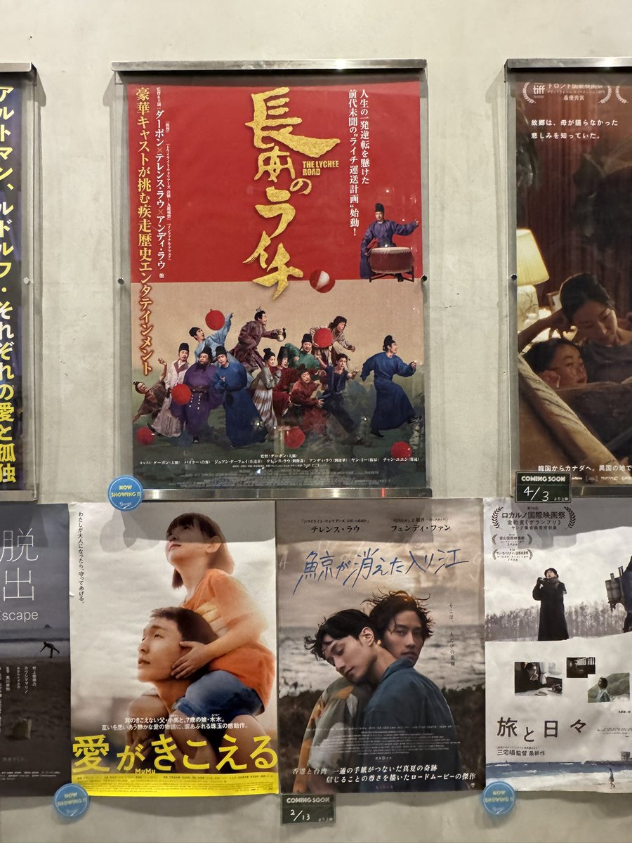 mew_mango1022's tweet image. 長安のライチ、観に来たよ🎬面白かった＆色々考えさせられる内容だった😹
もちろん鯨🐳も幻愛も観に来る！
#stranger 
#長安のライチ
#テレンスラウ