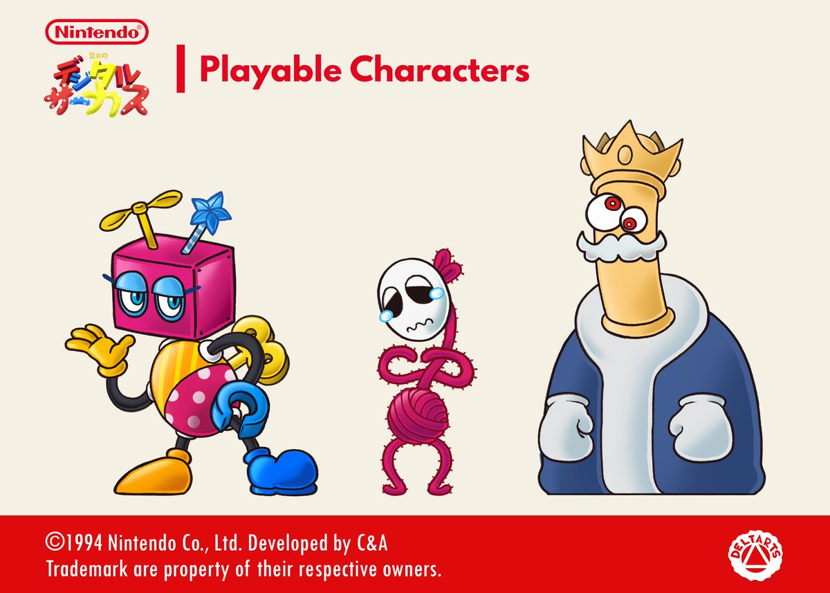 deltarts's tweet photo. If The Amazing Digital Circus was produced by Nintendo pt.2
🪁🎭👑
#TADC #Zooble https://t.co/5Y1MvPMFu8