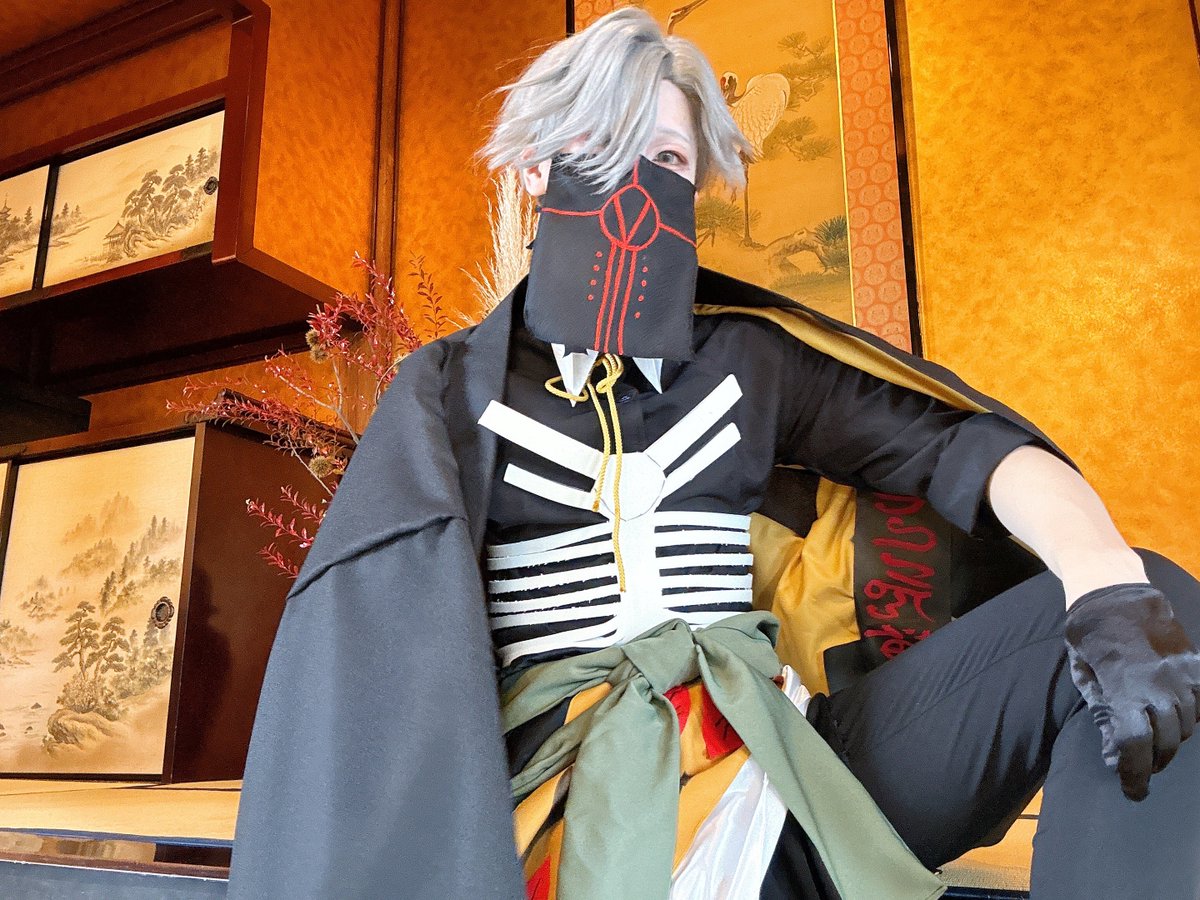 そういや今日節分だね

Cosplay⚠️
⚰️「……豆、投げるの…？」