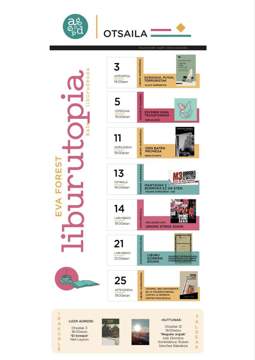 Eva Forest Liburutopia tweet media