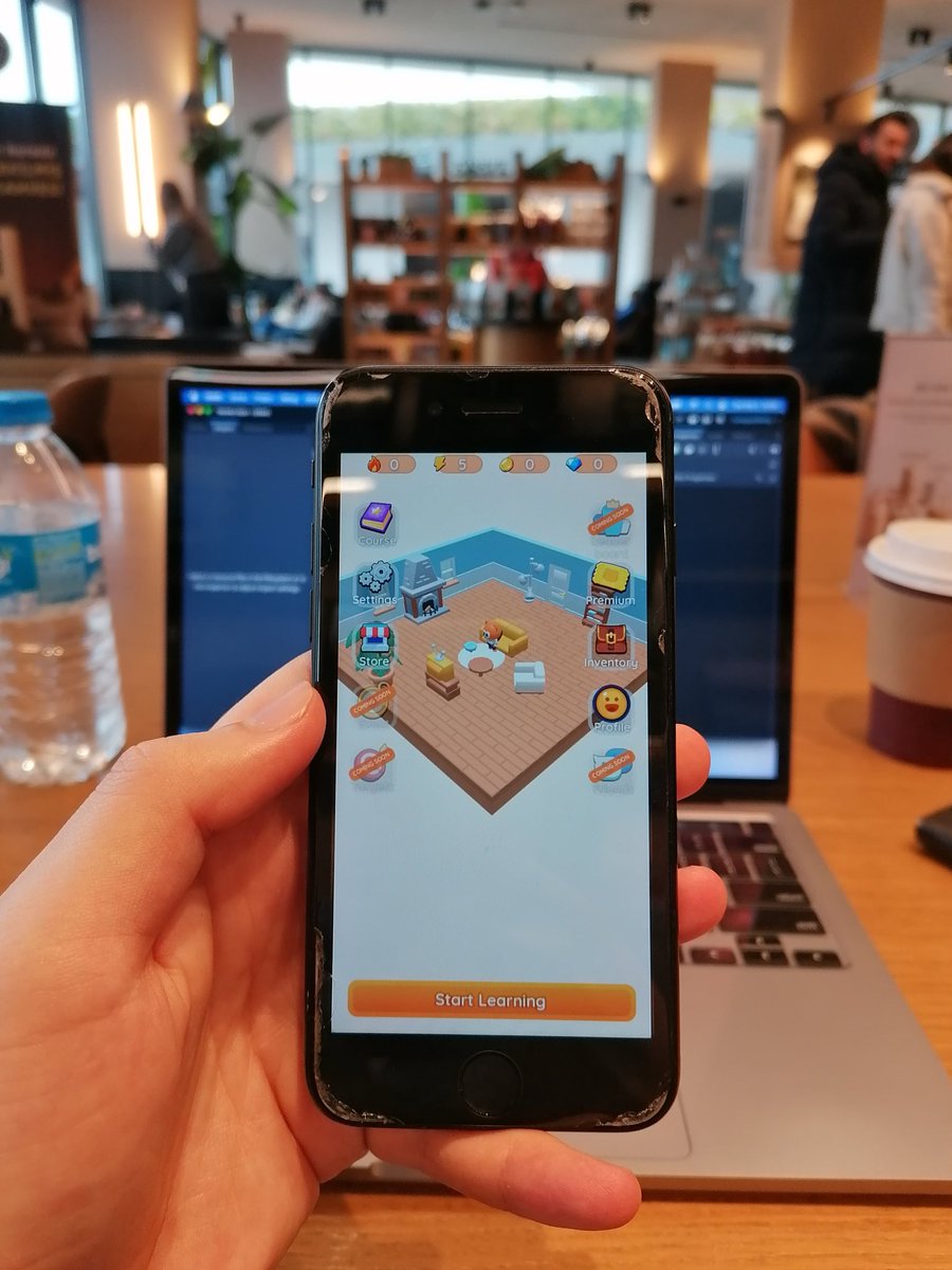 ensoyut's tweet photo. Do you remember 🐧 Club Penguin?

We are building a language learning app, inspired by Club Penguin.

You have a 🦫 customizable beaver character and 🏡 customizable home. Alongside the lessons you complete, you earn coins, get furniture and clothes.

#clubpenguin #BuildInPublic https://t.co/1VdgWzdjAP