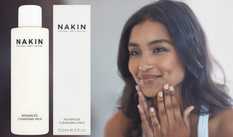Discover our Advanced Cleansing Milk, a gentle milky moisture cleanser with hyaluronic acid that removes makeup and SPF without stripping skin. nakinskincare.com/collections/all