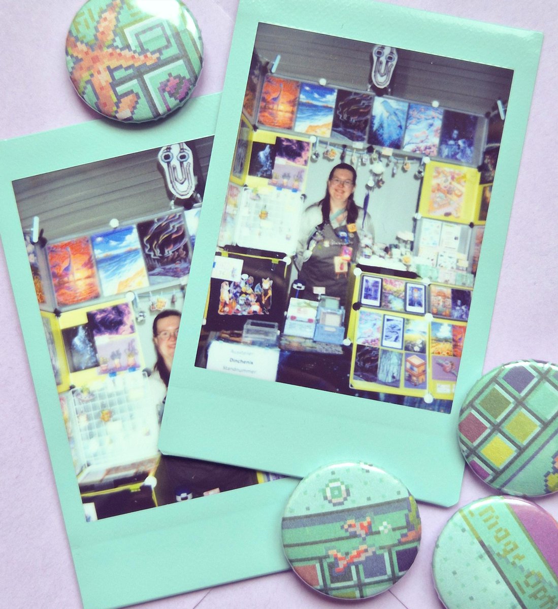 dinchenix's tweet photo. ✅ #MagC in Erfurt
My first 2026 con is done. TYSM for the lovely time, all the chats and for stopping by my table!
Was a bit nervous to get back into it after a three month break, but it felt so welcoming to come back.💜
🔜 Next up: #Dedeco in Dresden
#MagC2026 #dedeco2026 https://t.co/Xi9VQbaRp5