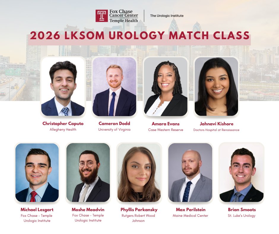 Fox Chase - Temple Urologic Institute: TUH Branch tweet media