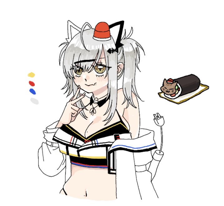 配信見ながらラクガキ😸