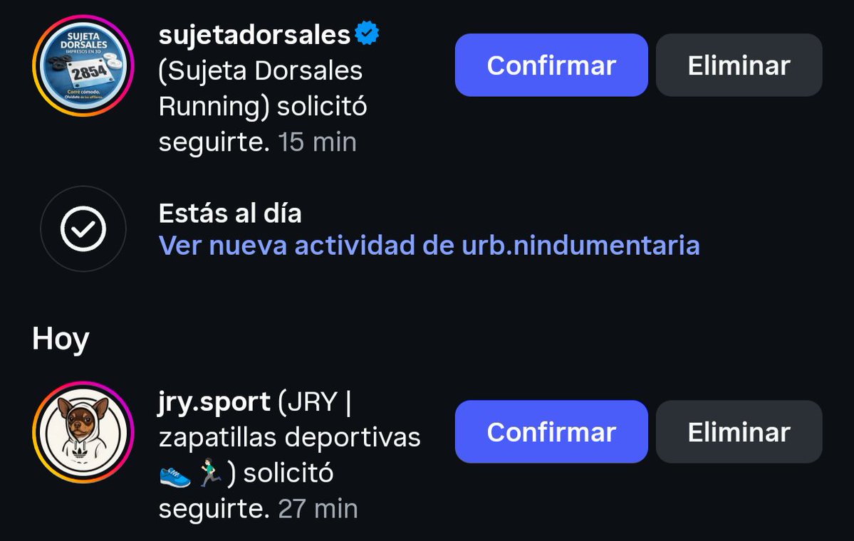 Como te explico que no corro ni pienso correr?