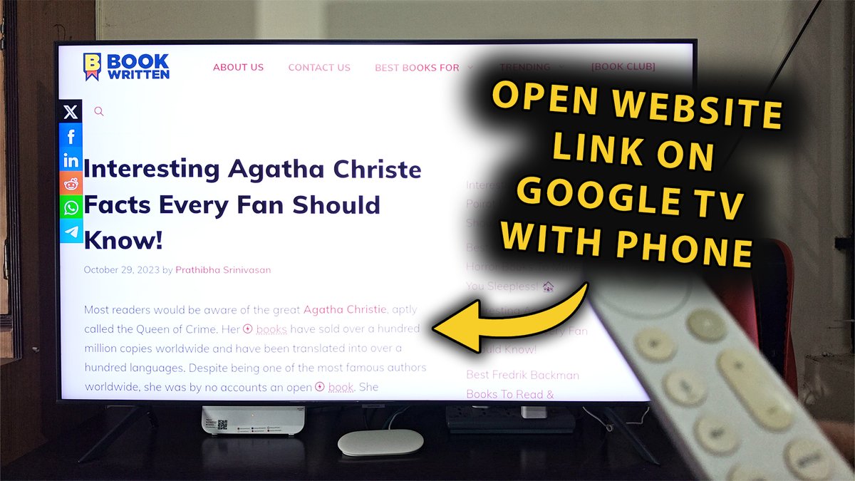How To Send &amp; Open Any Website Link On <a href="/Google/">Google</a> TV Using Your Phone: youtu.be/h1YK7PEd0I8