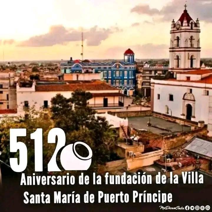 Felicidades para todos los camagüeyanos.  Orgullosos de ser agramontinos.  #Camagüey