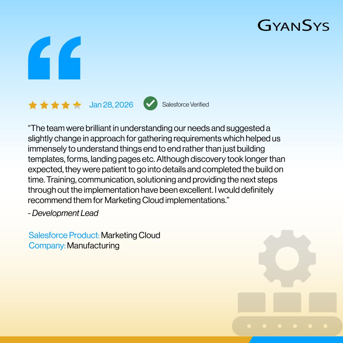 GyanSys Inc. tweet media