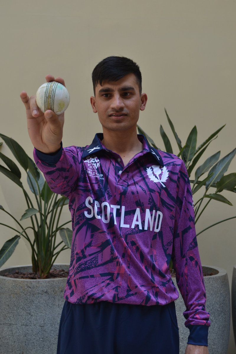 CricketScotland's tweet photo. New 🧵 for the ICC Men's #T20WorldCup 💜

#FollowScotland https://t.co/EGkQ1lNwzZ
