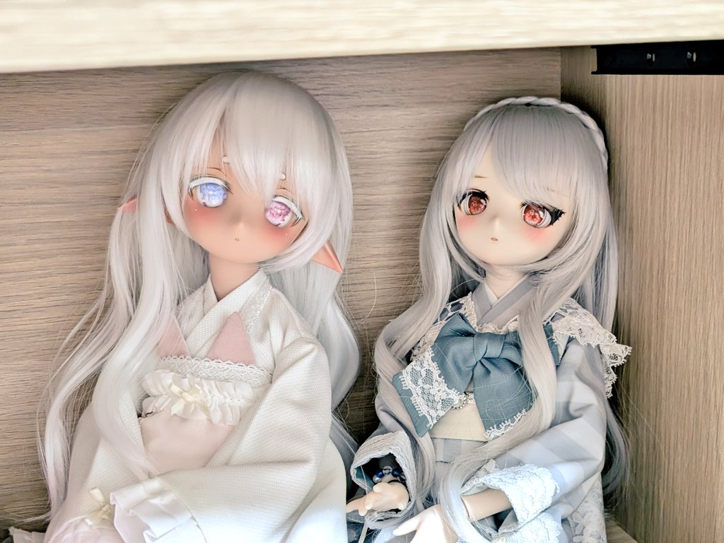 しまわれてるドールが可愛い