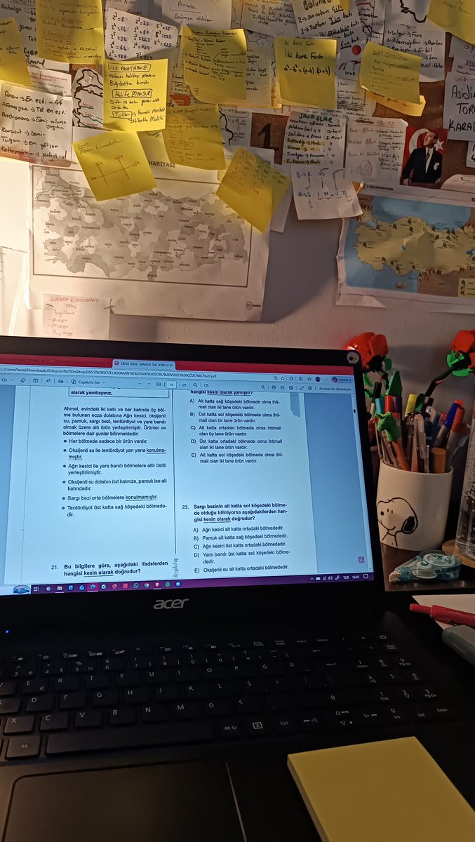 Çalışmaya niyetim yok biraz sözel mantıkla oyalanıp en sevdiğim dersi çalışacam