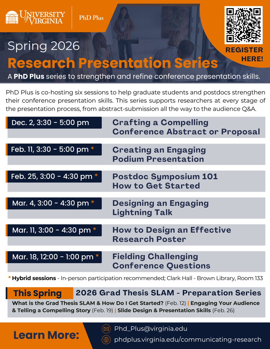 UVA Postdoc Association tweet media