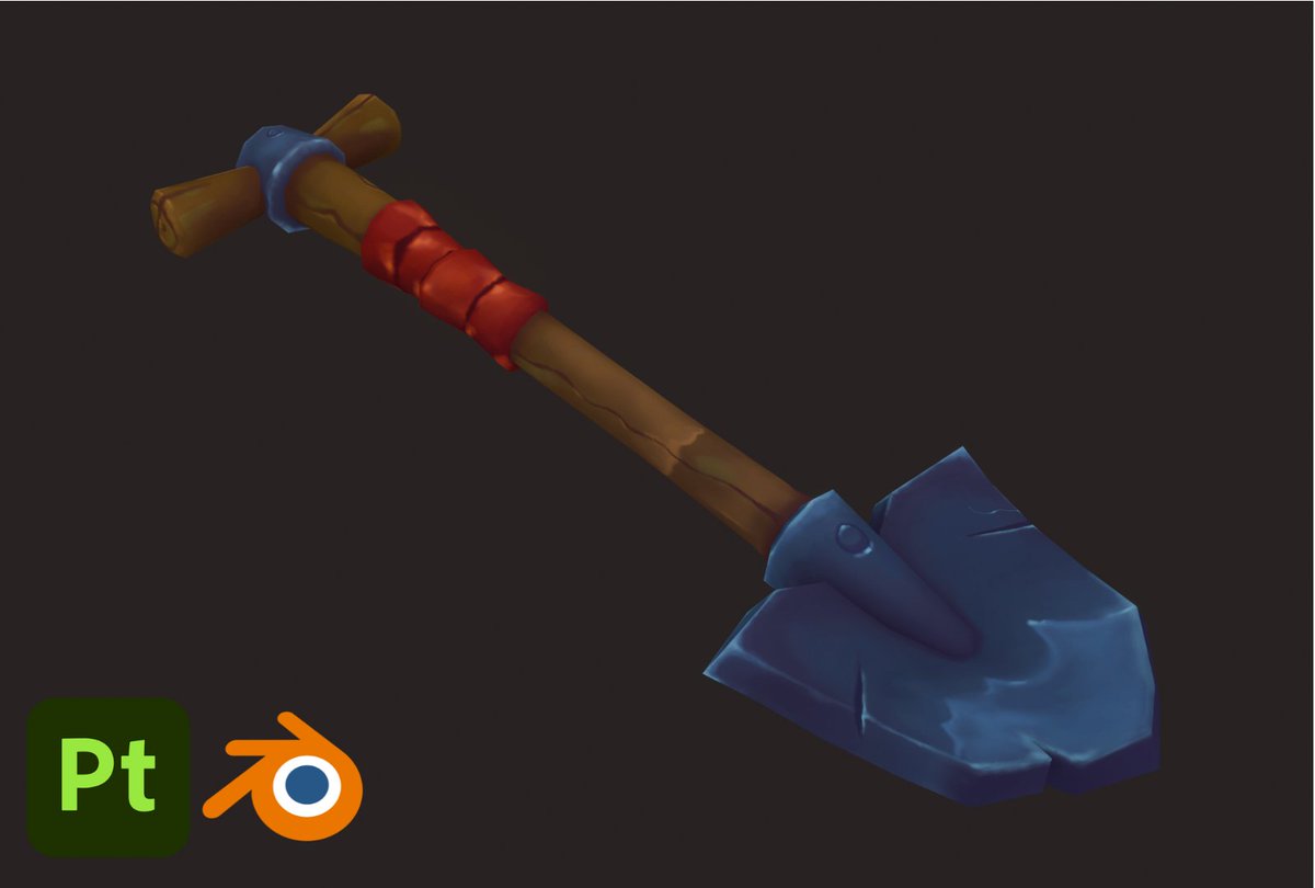 FenrixGT1's tweet photo. Shovel – Stylized Texture Study

Fully completed hand-painted stylized shovel created as a texture study focused on manual painting techniques. The base model was provided by the artist ZugZug.

#HandPainted #StylizedProp #GameArt #SubstancePainter #3DArt #PropArt https://t.co/J2UzmVwFFT