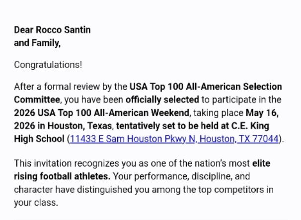 Rocco Santin tweet media