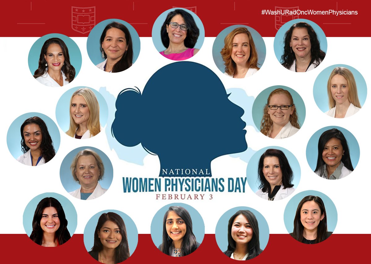 Happy National Women Physician's Day! We are grateful for all the women doctors and especially those on our team of #radonc docs! 👩‍⚕️🩺