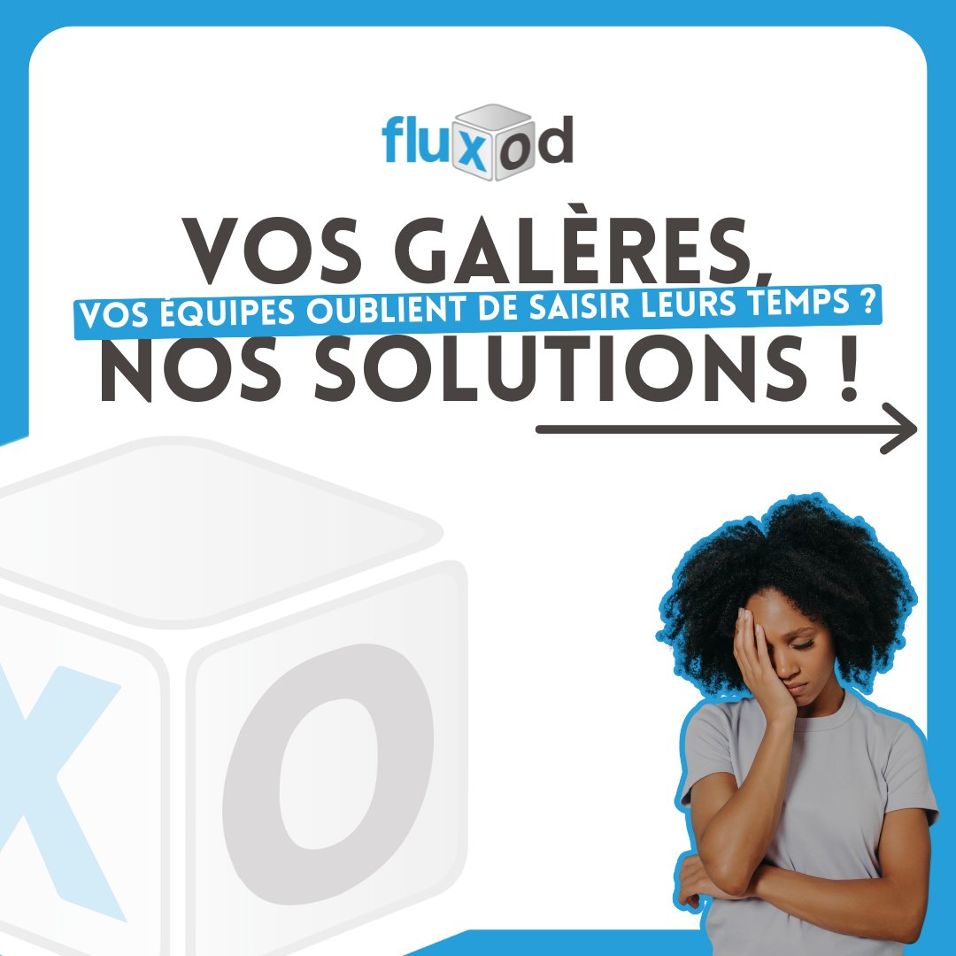 fluxod's tweet photo. ⏱️ Vos équipes oublient de saisir leurs temps ?

Relances incessantes, reportings incomplets ❌… ça vous parle ?

Avec le module Feuilles de temps de Fluxod, centralisez toutes les saisies ✅, automatisez les rappels et obtenez une visibilité en temps réel 📊 https://t.co/xg8cwqjTag